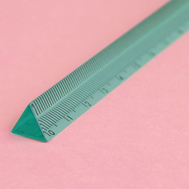 MILAN Linealer 15cm Trekantede 60stk Display
