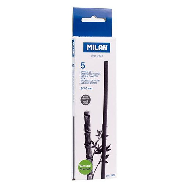 MILAN Tegnekul 3-5mm 5 Pakke