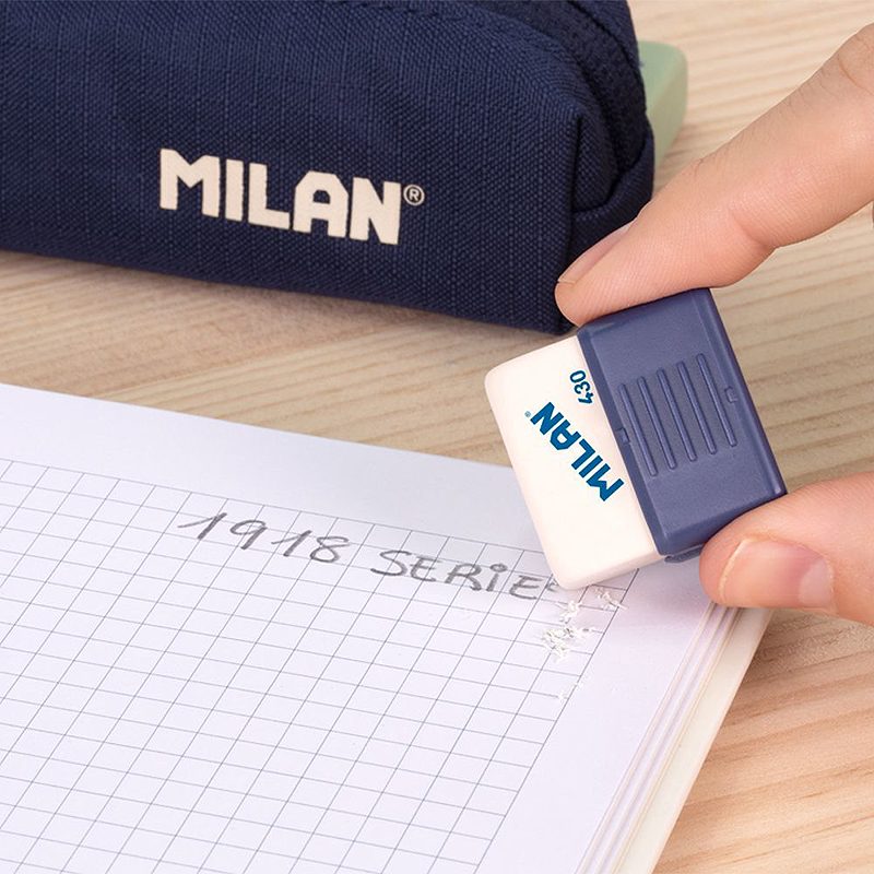 MILAN 1918 Viskelæder med Holder Display 30 stk