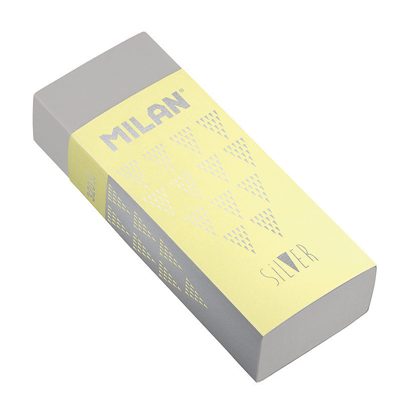 MILAN Silver Viskelæder 20 stk Display - Billede 2
