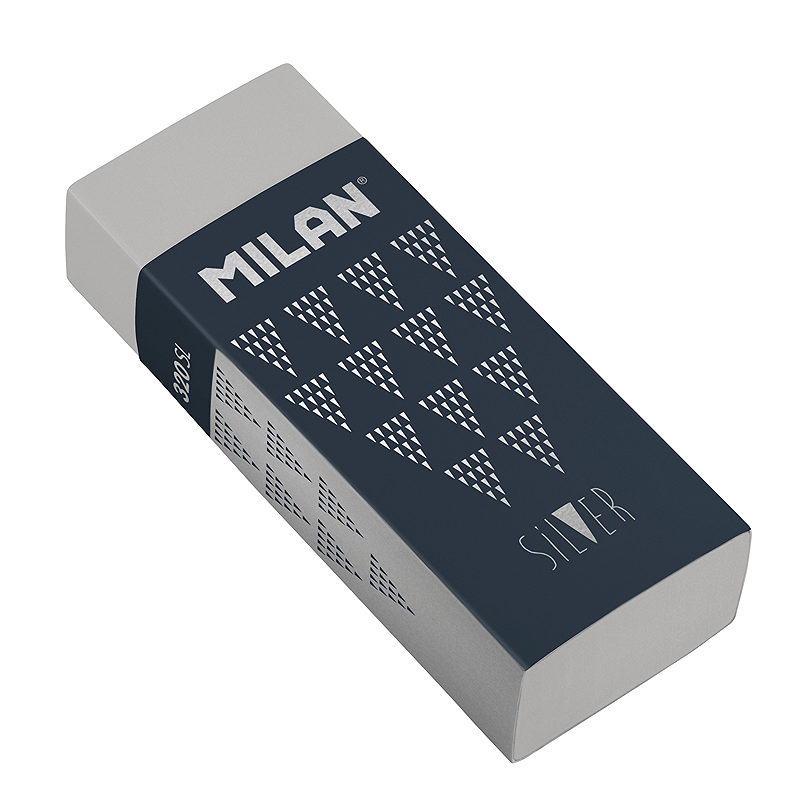 MILAN Silver Viskelæder 20 stk Display - Billede 4
