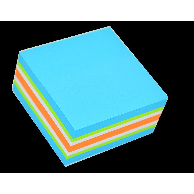 Neonkub Mini 51x51 250 Blad Blå