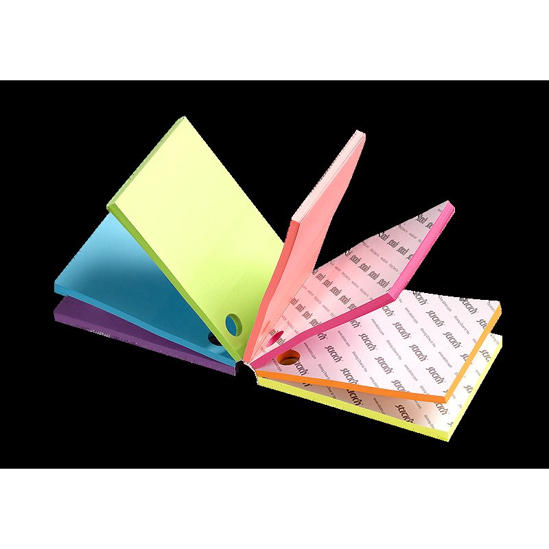 Select Noteskub FSC 101x76 280 Blad Assorterat Neon