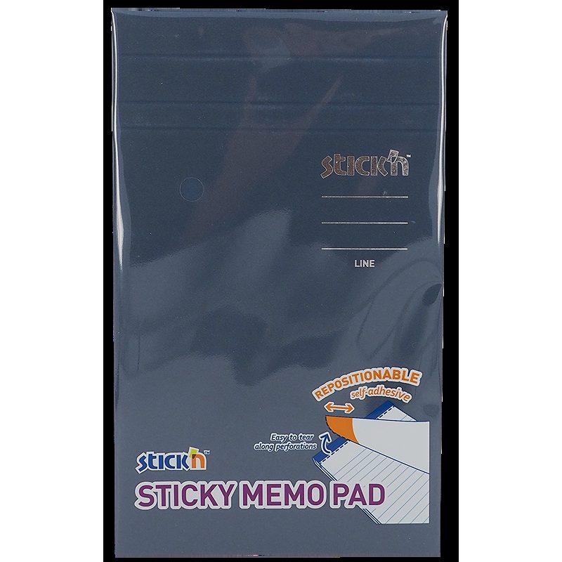 Sticky Memo 190x114 50 Blad Linjeret Gul - Billede 3
