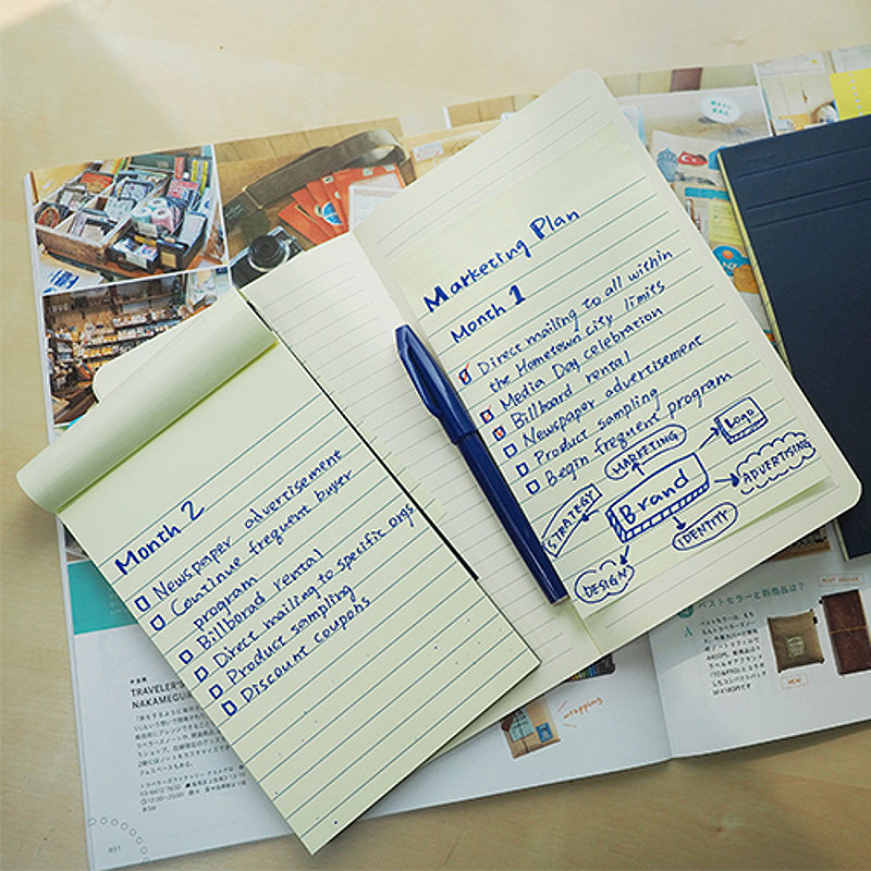 Sticky Memo 190x114 50 Blad Linjeret Gul - Billede 7