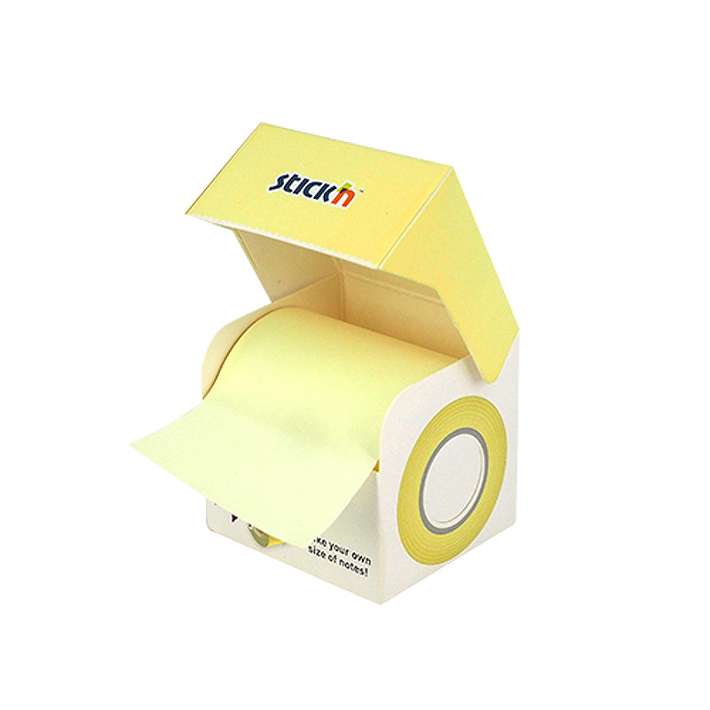 Note Roll Extra Sticky FSC 50mmx10m Pastel Gul - Billede 2