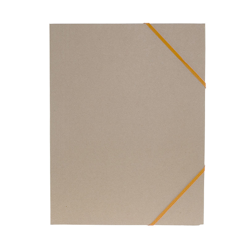 Elastikmappe Pap Natur Orange