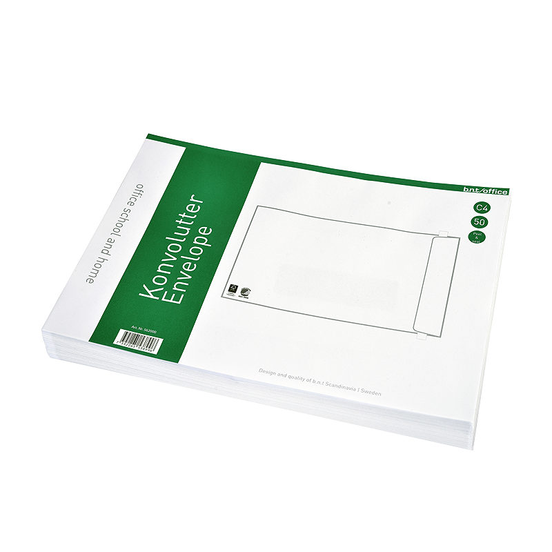 Kuverter C4P Peel & Seal 50st Hvid