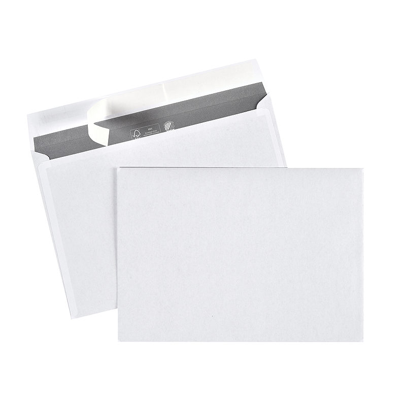 Kuverter M5 Peel & Seal 500 stk Hvide - Billede 3