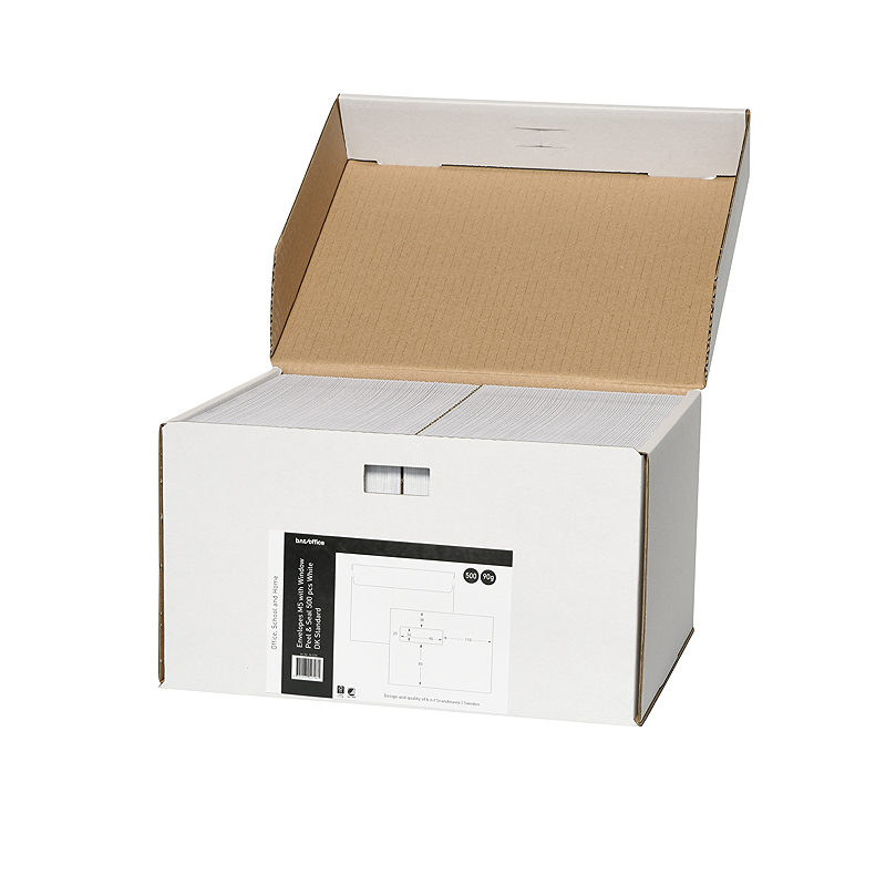 Kuverter M5 med Rude Peel & Seal 500 stk Hvide