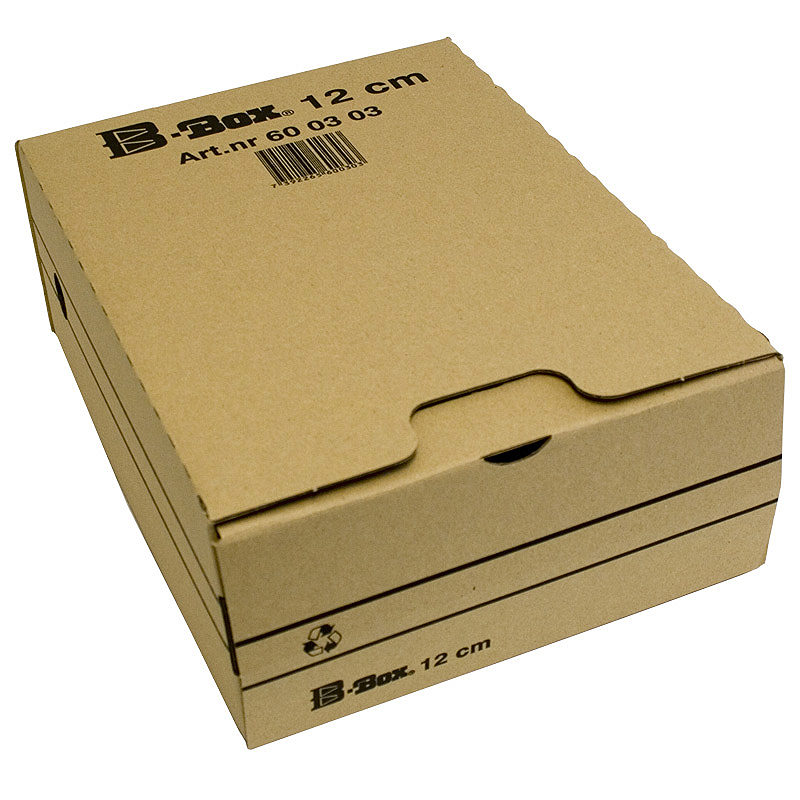Arkiveboks B-Box 12cm Brun