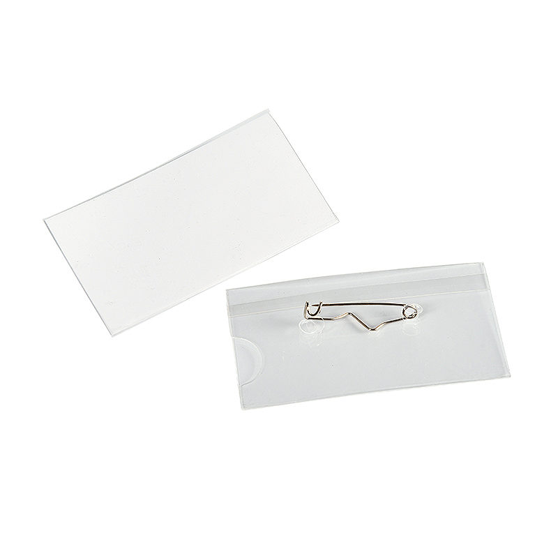 Navneskilt Nål 40x75mm 50 Pack - Billede 2