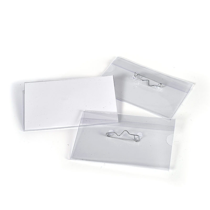 Navneskilt Nål 50x90mm 50 Pack