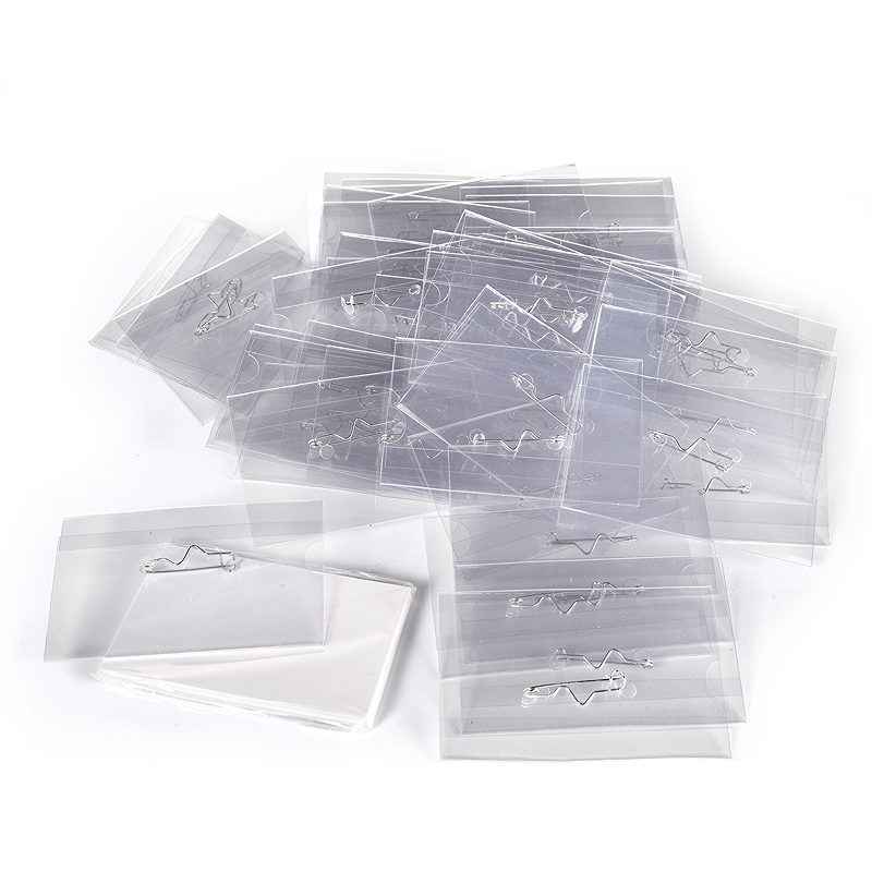 Navneskilt Nål 50x90mm 50 Pack - Billede 2