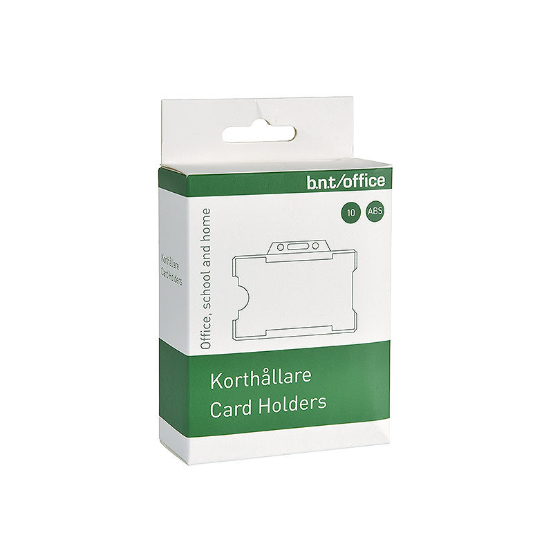 Kortholdere Transparent 60x90 (85x55) Hård 10stk - Billede 2