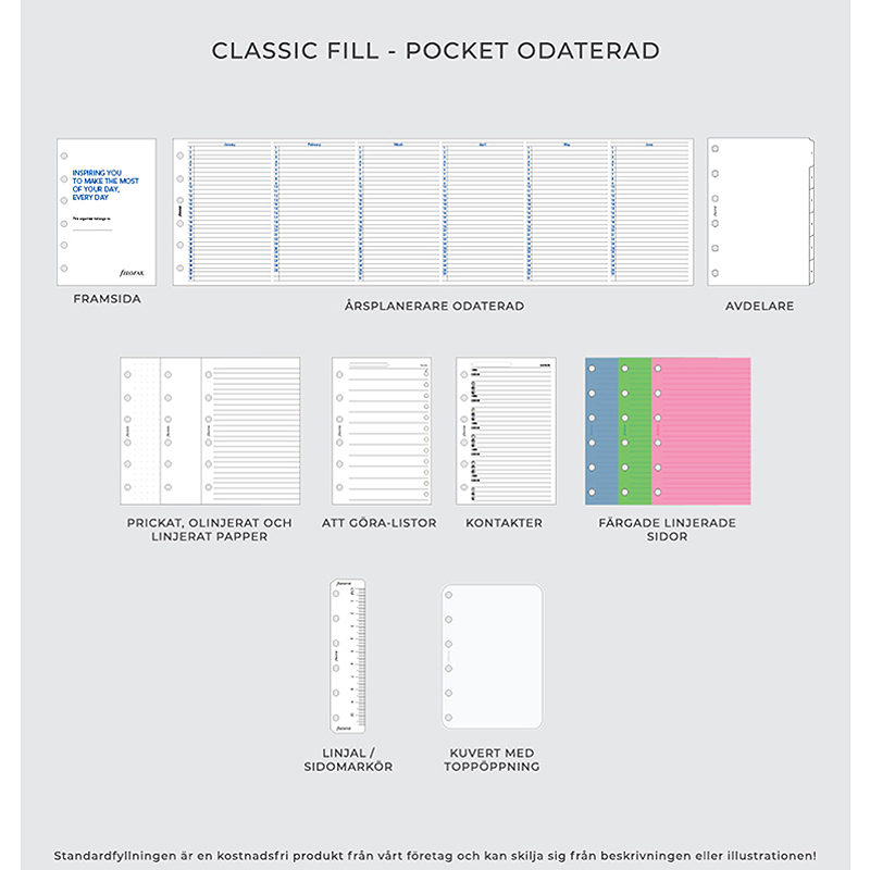 Filofax Systemkalender Malden Pocket Burgundy