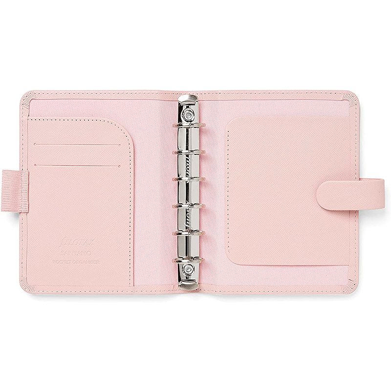 Filofax Saffiano Systemkalender Pocket Blush
