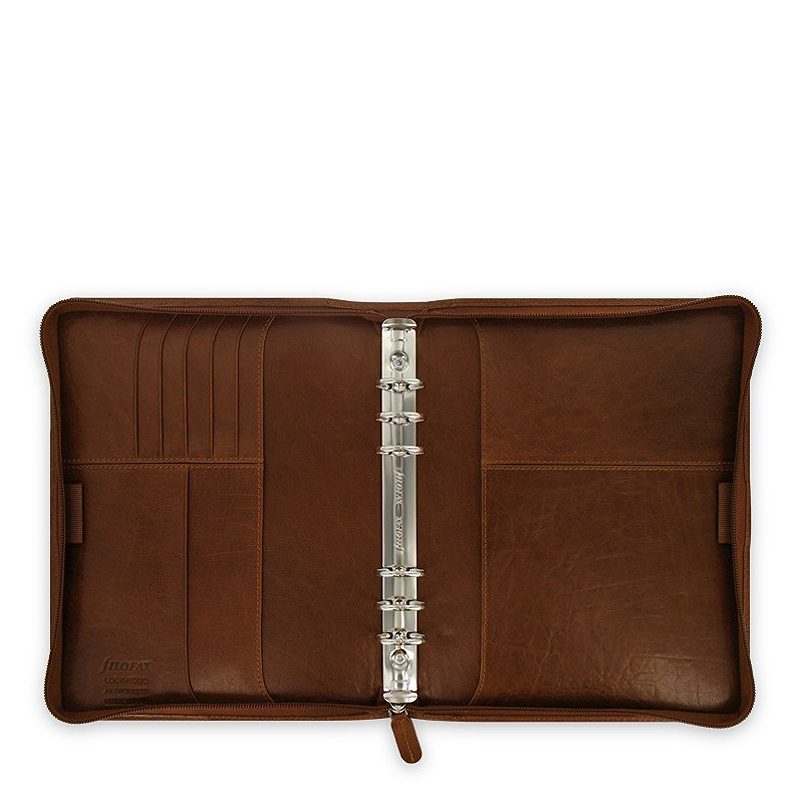 Lockwood A5 ZIP Cognac