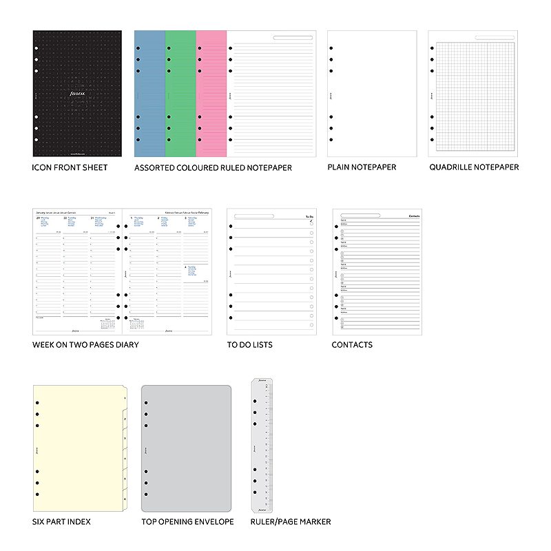 Domino A5 Sort - Billede 3