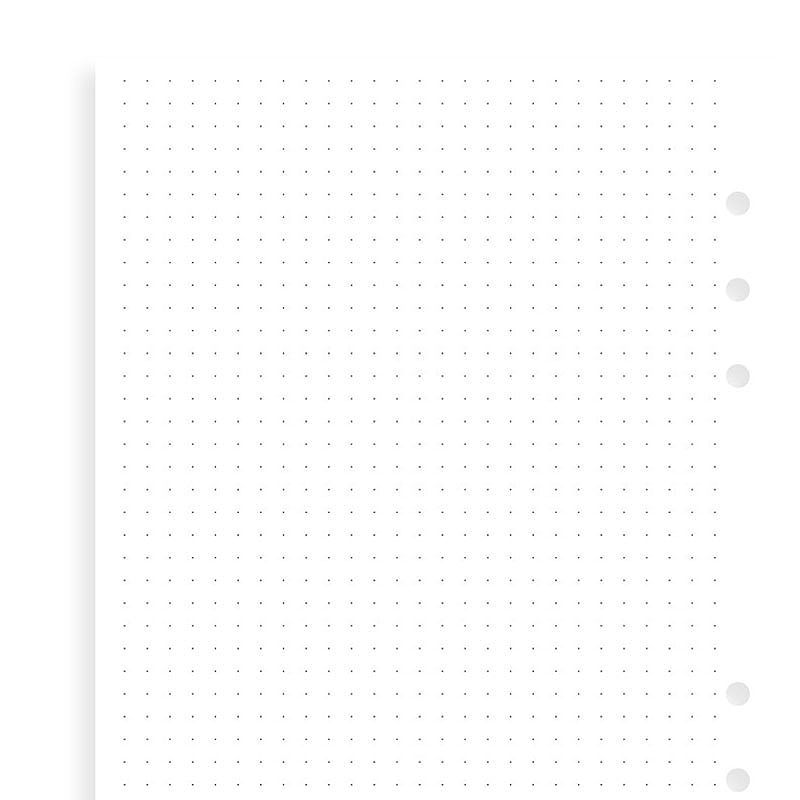 A5 Noteark Dotted Hvide
