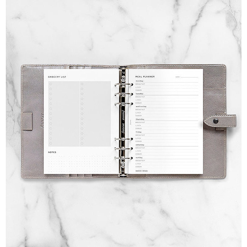Filofax Måltidsplanlægger A5 Refill - Billede 2