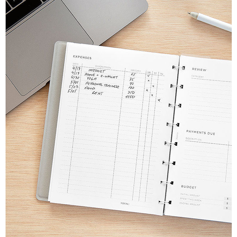 Budget Planner Notesbog Refill A5 - Billede 4