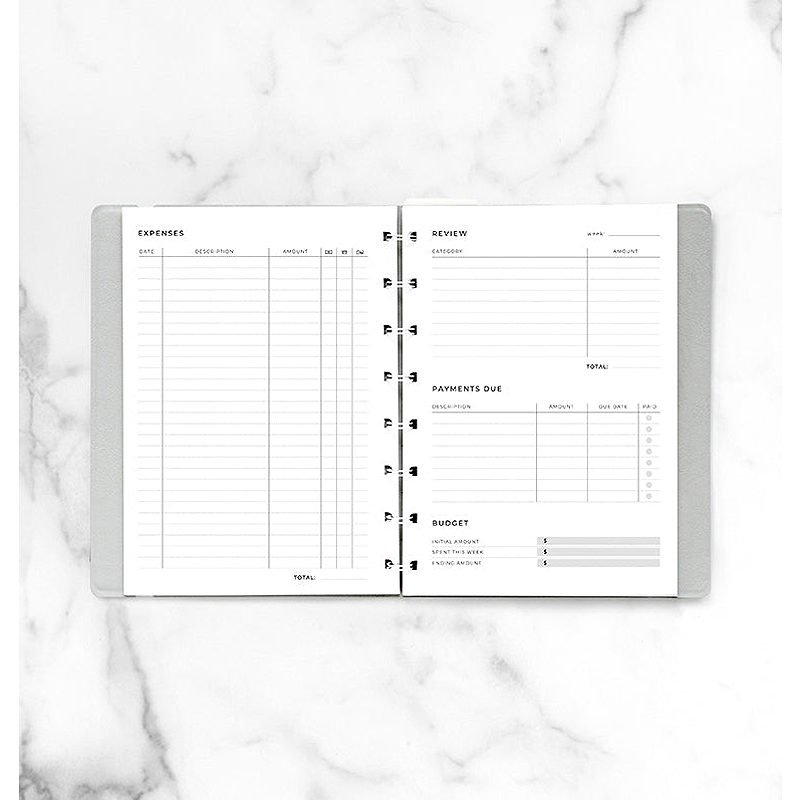 Budget Planner Notesbog Refill A5 - Billede 5
