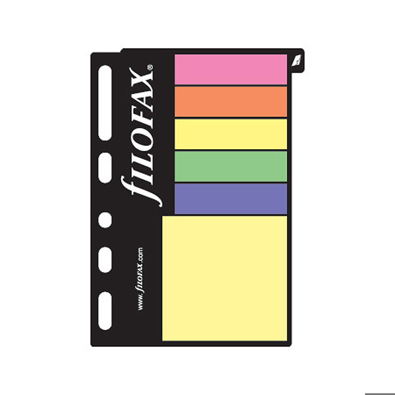Pocket Stick On Notes 5 Farver