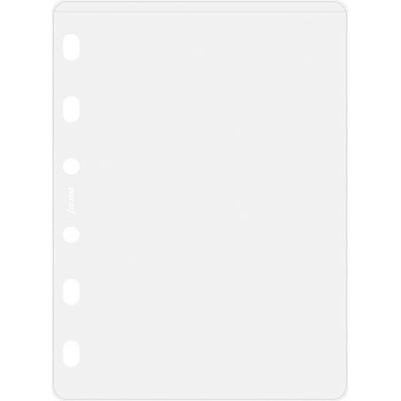 Pocket Plastlomme Topåbning Transparent