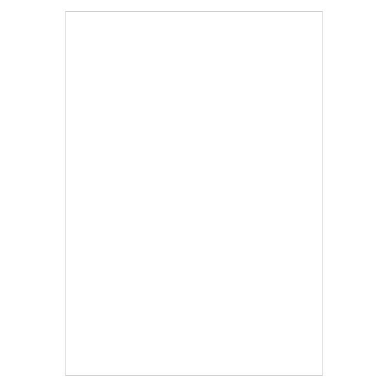 Karton 50x70 300 Gram 10 Ark Hvid