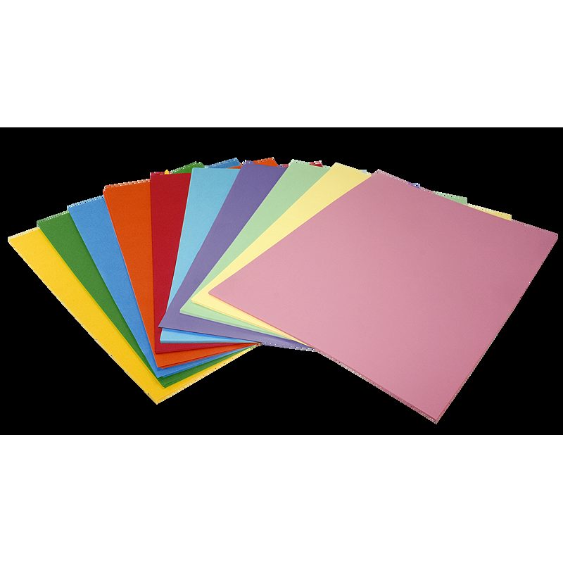 Kopipapir A4 80g 200ark Assorterede Farver