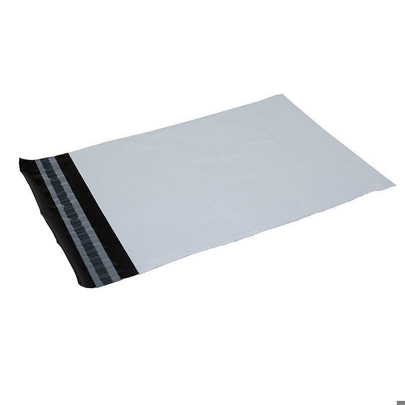 Grippie Postpose 100% Genanvendt 340x420mm Enkel Limlukning 100 Pakke Hvid