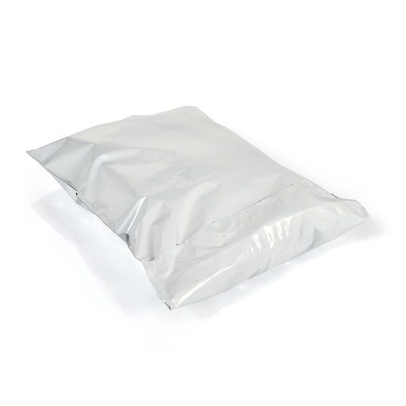Grippie Postpose 100% Genanvendt 550x770mm Dubbel Limremsa 100 Pakke Hvid
