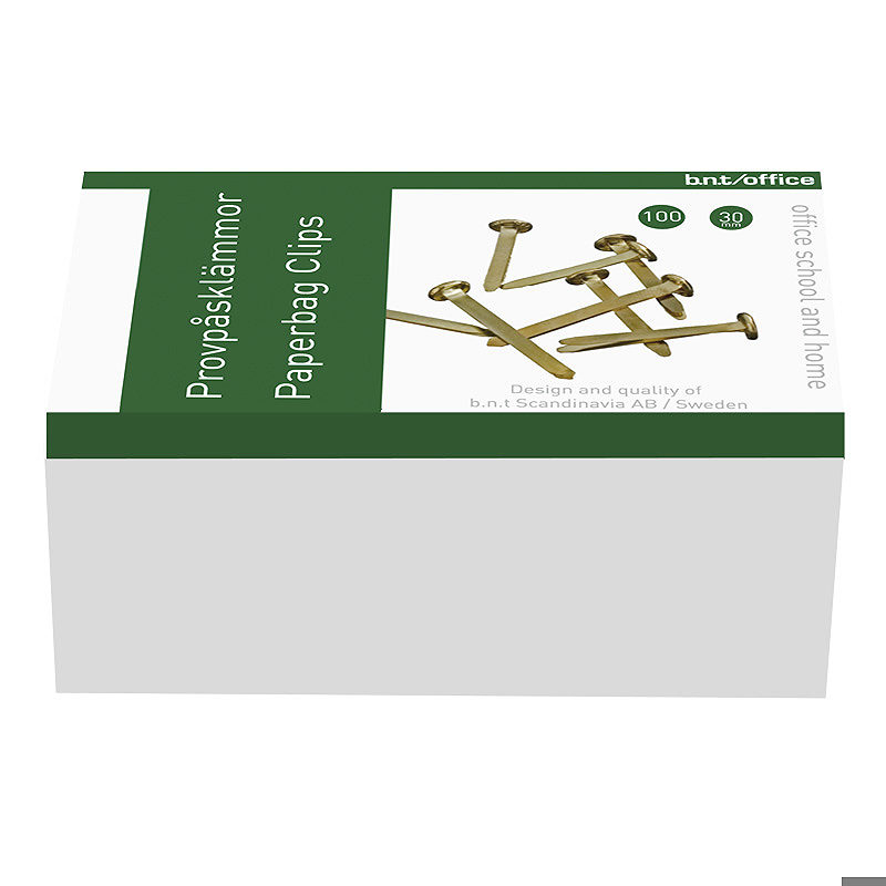 Grippie Paper Binders 30mm 100 Pack