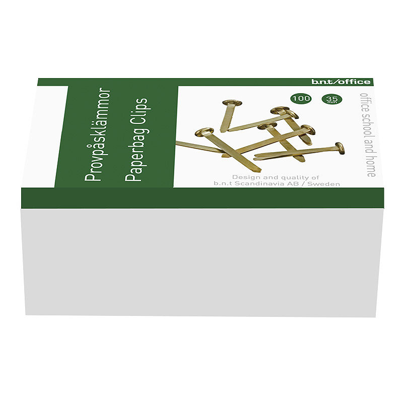 Grippie Paper Binders 35mm 100 Pack