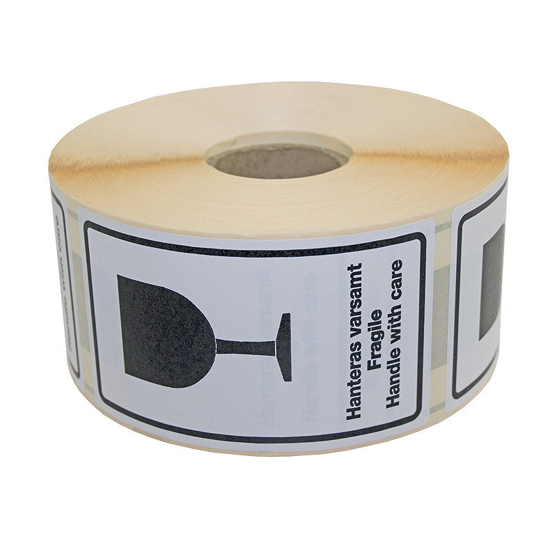 Advarselsetiketter Handle With Care