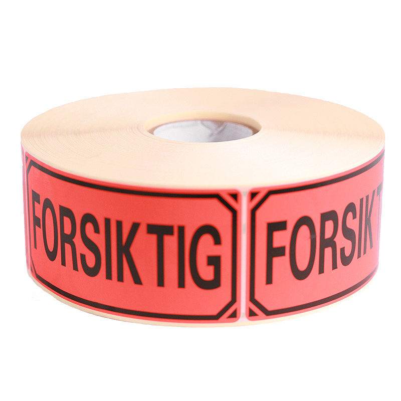 Grippie Advarselsmærkat Forsiktig XL