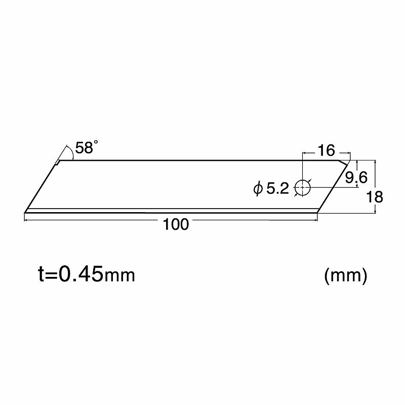 NT Cutter BL-3000-ON Reserveblade 300 stk