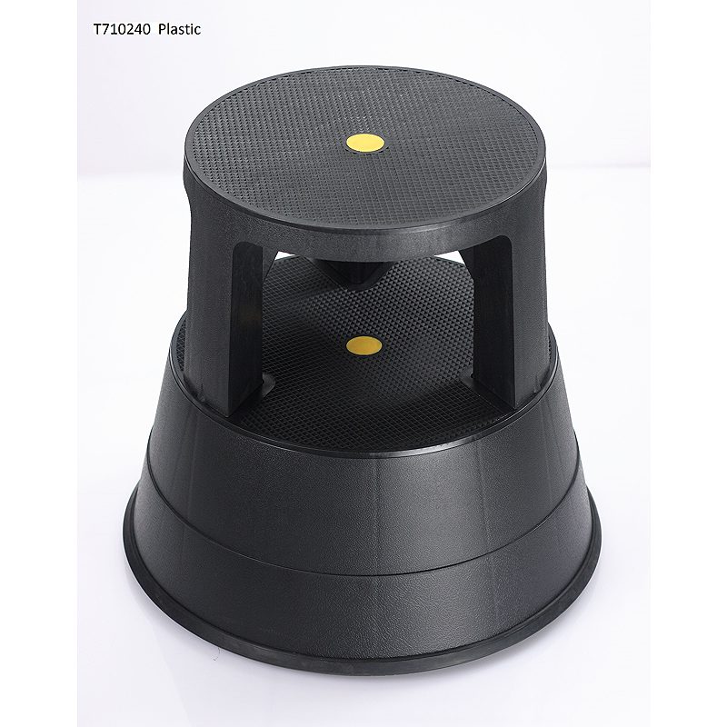 Elefantfod Plast Sort 39cm