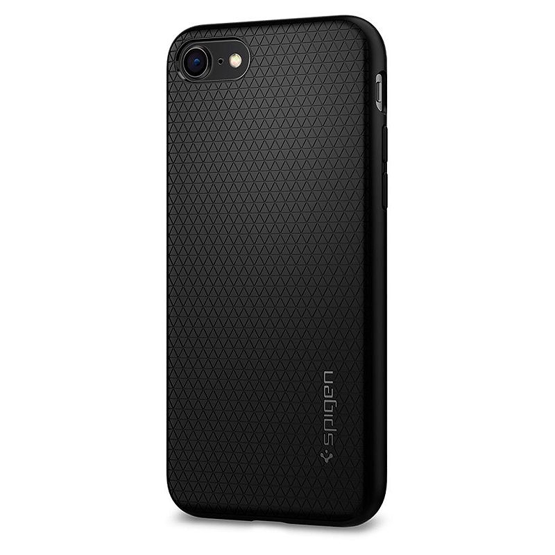 Spigen Liquid Air case for iPhone 7 / 8 / SE 2020 / SE 2022 black - Billede 2
