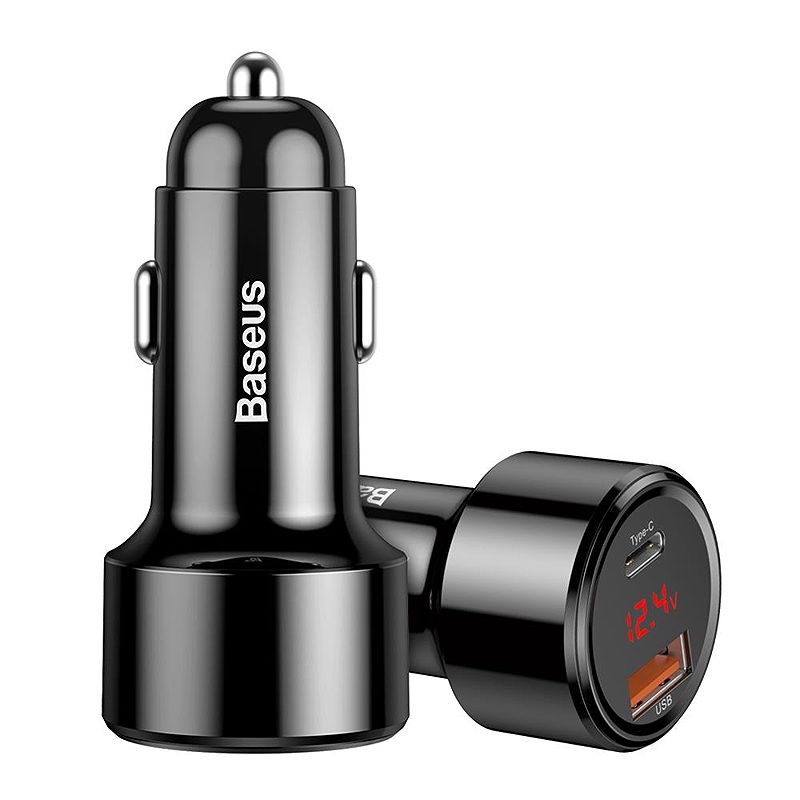 Baseus car charger Magic PPS QC 4.0+ USB + PD black 45W - Billede 5