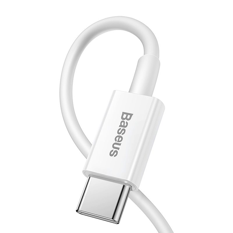 Baseus cable Superior PD USB-C - Lightning 1,0 m white 20W - Billede 3