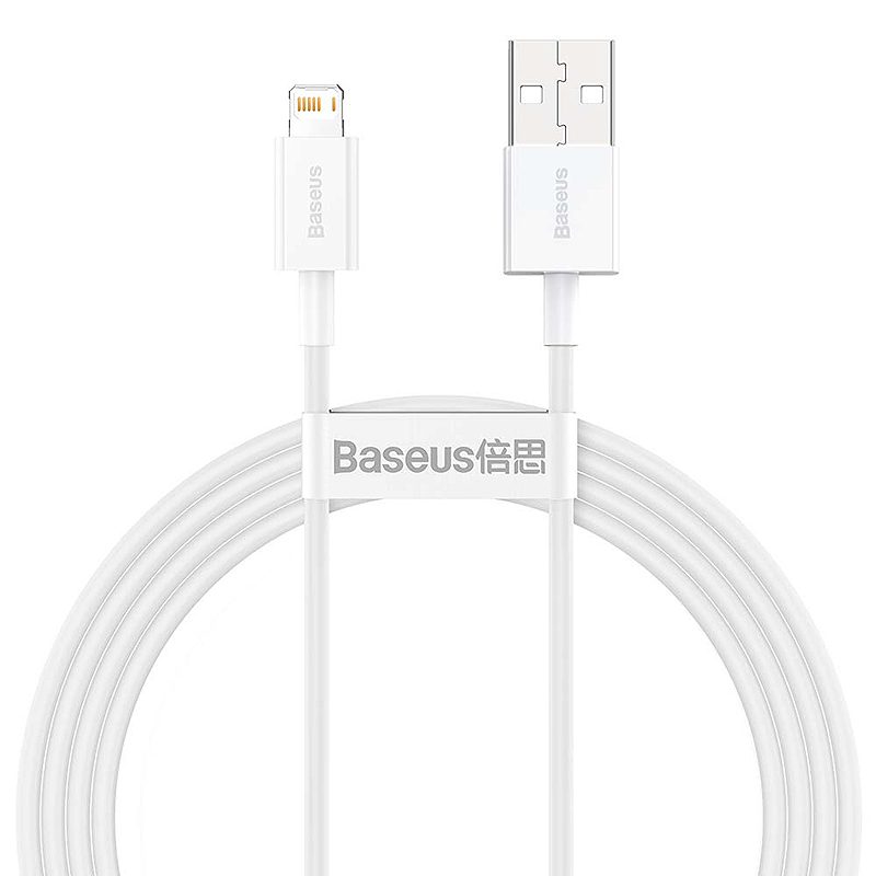 Baseus cable Superior USB - Lightning 1,5 m 2,4A white