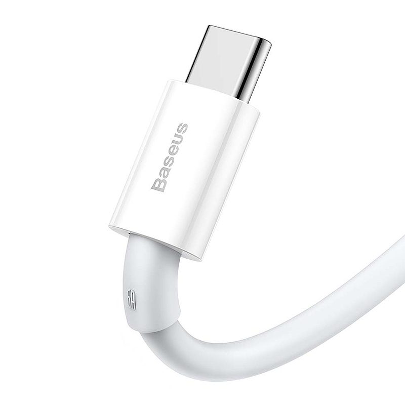Baseus cable Superior USB - USB-C 2,0 m white 66W - Billede 3
