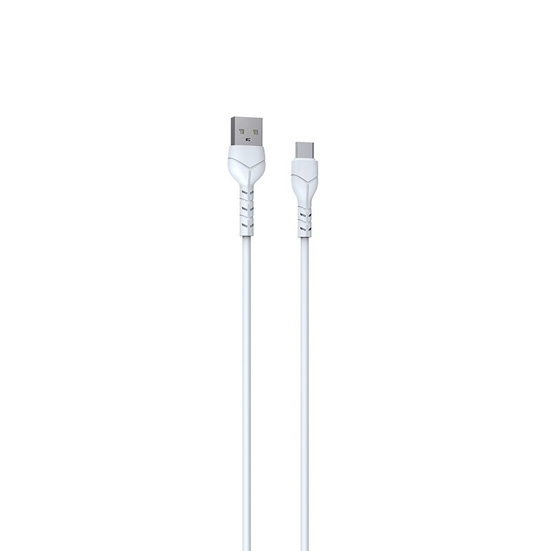 Devia cable Kintone EC145 USB - USB-C 1,0 m 2,1A white - Billede 2