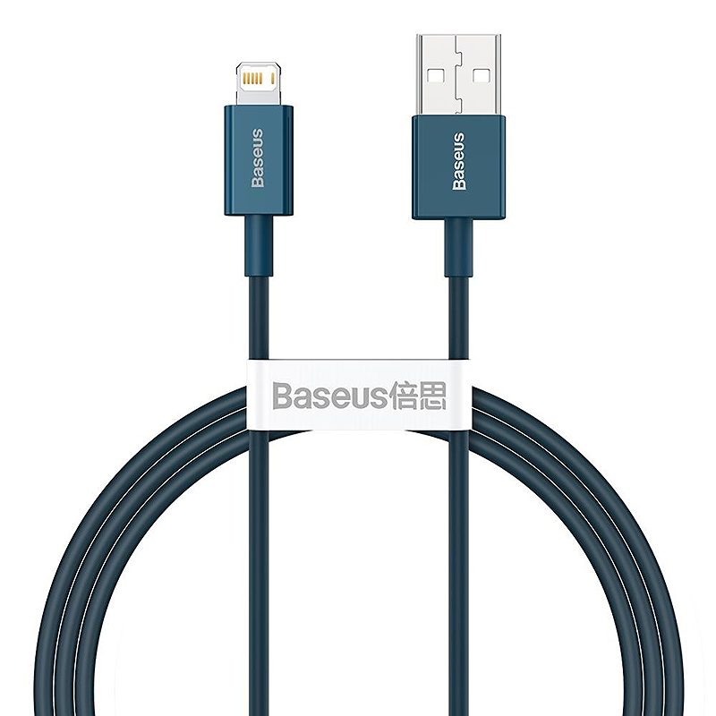 Baseus cable Superior USB - Lightning 1,0 m 2,4A blue