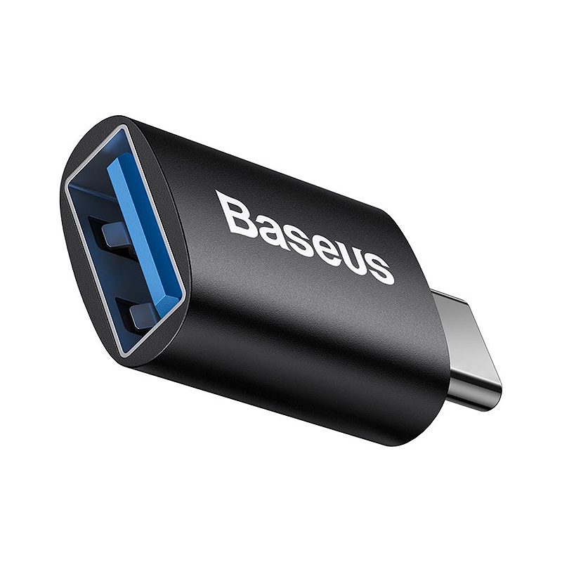 Baseus adapter Ingenuity USB-C to USB-A 3.1 black OTG - Billede 2