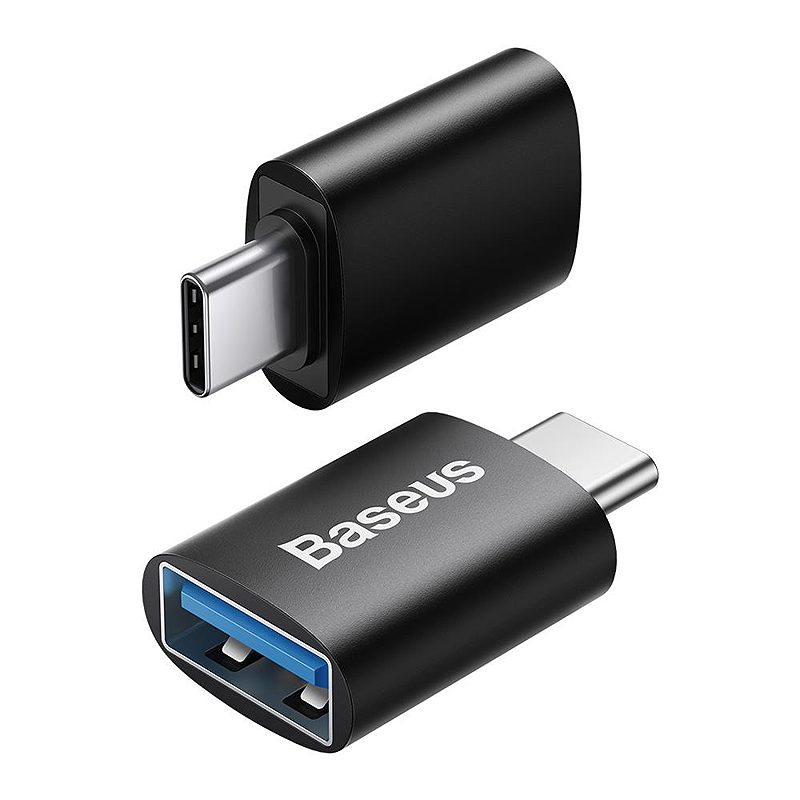 Baseus adapter Ingenuity USB-C to USB-A 3.1 black OTG - Billede 3