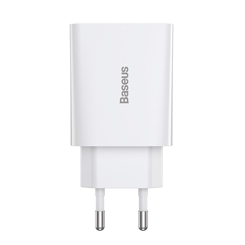 Baseus wall charger Speed Mini PD 20W 1x USB-C white