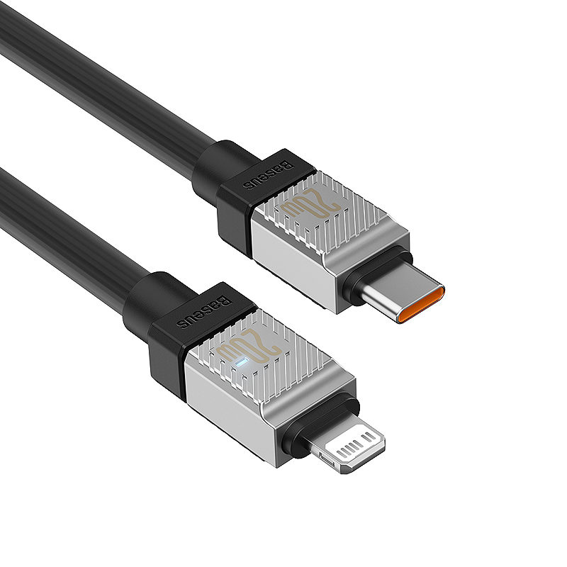 Baseus cable CoolPlay USB-C - Lightning 1m 20W black - Billede 5